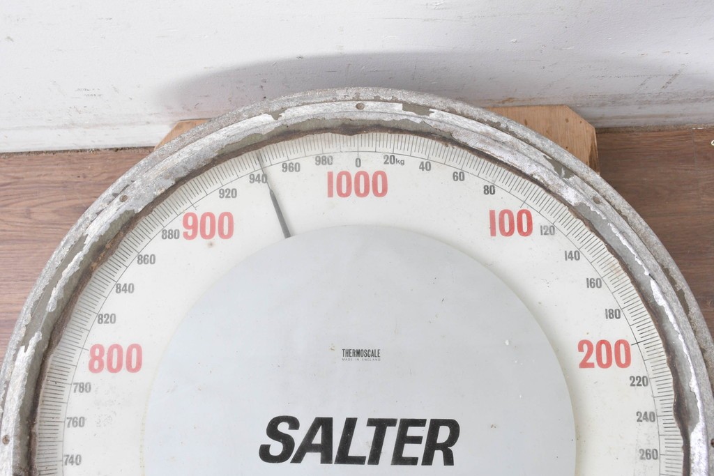 イギリスアンティーク　SALTER(サルター)社製　MODEL 199　インダストリアルなクレーンスケール　(R-088615)