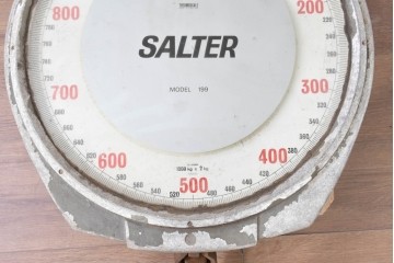 イギリスアンティーク　SALTER(サルター)社製　MODEL 199　インダストリアルなクレーンスケール　(R-088615)