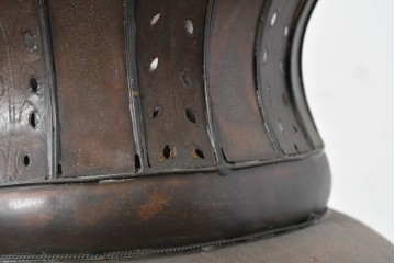 《引っ掛けシーリング式ペンダントライト加工費込み》　モロッコヴィンテージ　異国情緒あふれる透かし細工のペンダントライト　(R-088631)