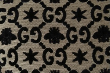 中古　超美品　イタリア製　GUCCI(グッチ)　Alessandro Michele(アレッサンドロ・ミケーレ)デザイン　グッチデコール　フリンジ付きアームチェア　当時定価約100万円　(R-088639)