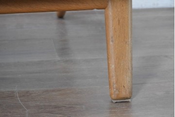 デンマークヴィンテージ　GETAMA(ゲタマ)　Hans J. Wegner(ハンス・J・ウェグナー)　GE290　木の温もり感じるフレームラインが魅力のイージーチェア　(R-088640)