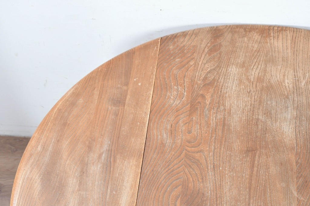 イギリスビンテージ　ERCOL(アーコール)　シンプルで扱いやすいドロップリーフテーブル　(R-088642)