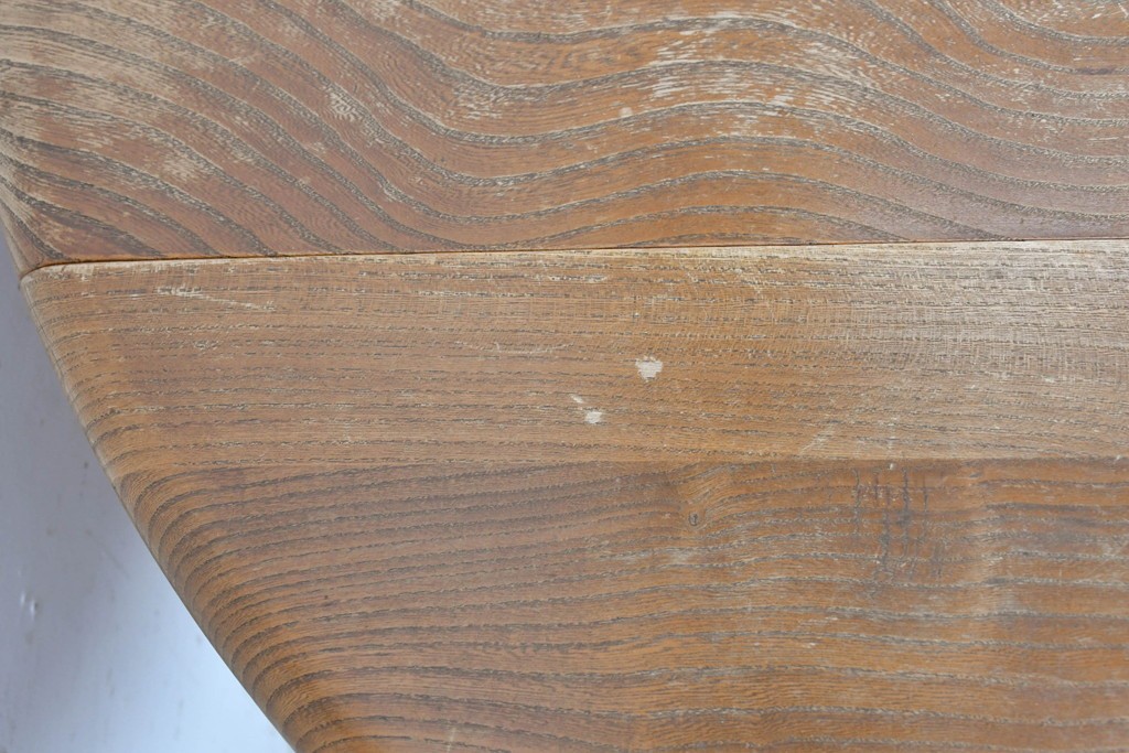 イギリスビンテージ　ERCOL(アーコール)　シンプルで扱いやすいドロップリーフテーブル　(R-088642)