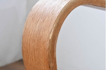 デンマークヴィンテージ　GETAMA(ゲタマ)　Hans J. Wegner(ハンス・J・ウェグナー)　GE671　曲げ木のアームが特徴的な3人掛けソファ　(R-088643)
