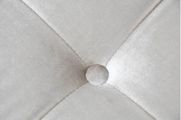 新古　展示品　超美品　特注オーダー品　直径920mm　ゆったりサイズの丸型オットマン　制作費約15万円　(R-088648)