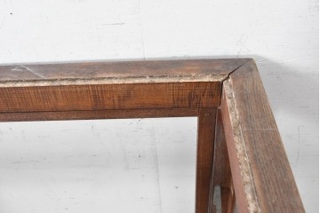 和製アンティーク　上手物!!　凝った作りで重厚感のあるガラスカウンターショーケース　(R-088654)