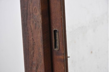 和製アンティーク　上手物!!　凝った作りで重厚感のあるガラスカウンターショーケース　(R-088654)
