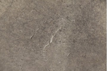 イギリスアンティーク　赤と黒のラインが印象的なドラム　※ディスプレイ用　(R-088656)