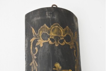 中国ヴィンテージ　繁栄と安康を願う吉祥句入りの対聯(ついれん)1対セット　(R-088719)