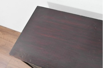 イギリスアンティーク　ユニークなデザインの本棚風収納ケース　(R-088726)
