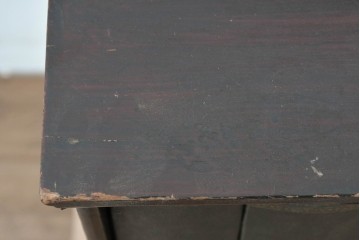 イギリスアンティーク　ユニークなデザインの本棚風収納ケース　(R-088726)