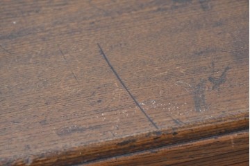和製アンティーク　栓材　透かし彫りの扉が目を引く本箱　(R-088729)