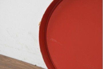 イギリスヴィンテージ　オーバル型　POST OFFICE　SPRING ROAD　ロゴが際立つ郵便局の看板　(R-088748)