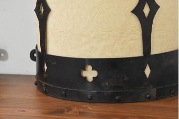 【簡易リペア限定品】　イギリスヴィンテージ　クラシカルな壁掛け照明カバー2点セット　(R-088764)