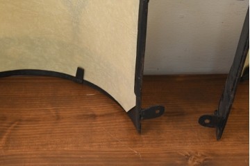 【簡易リペア限定品】　イギリスヴィンテージ　クラシカルな壁掛け照明カバー2点セット　(R-088764)