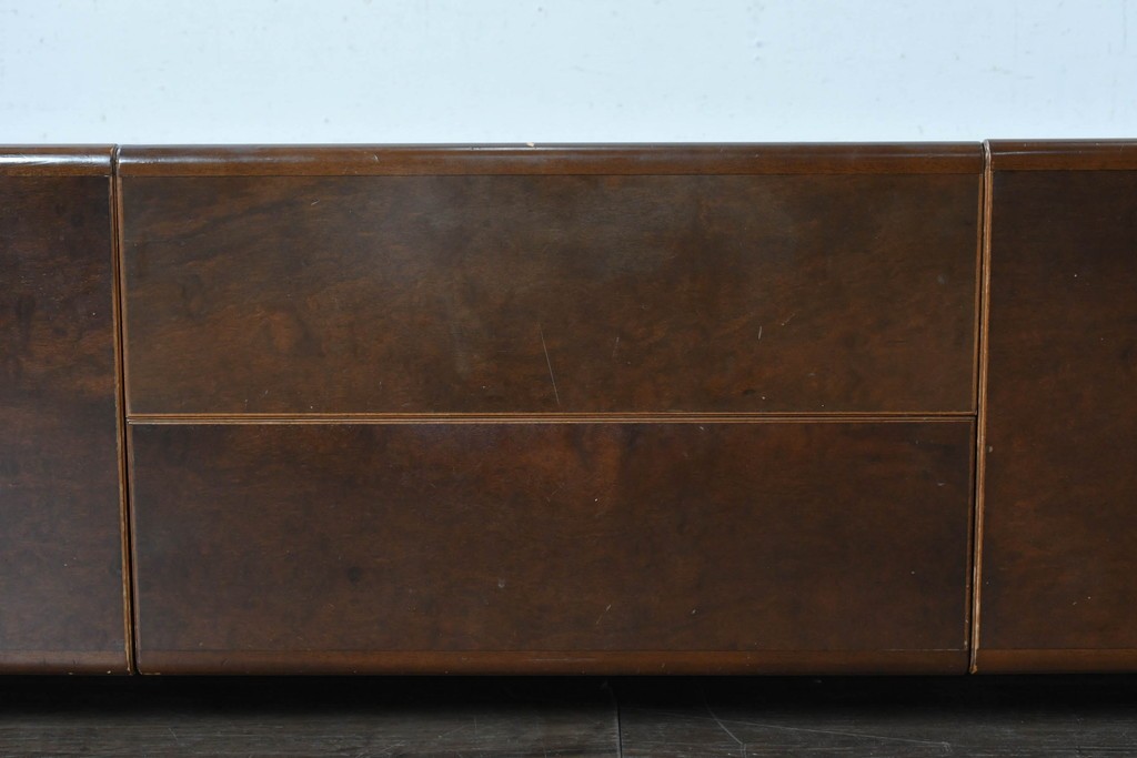 中古　arflex(アルフレックス)　ガラストップと収納を備えたセンターテーブル　(R-088814)