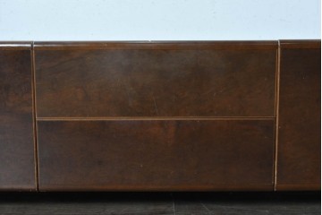 中古　arflex(アルフレックス)　ガラストップと収納を備えたセンターテーブル　(R-088814)