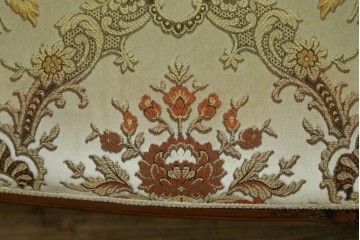 中古　イタリア　美品　ATTICA(アッティカ)　優美な猫脚セティ　(R-088818)