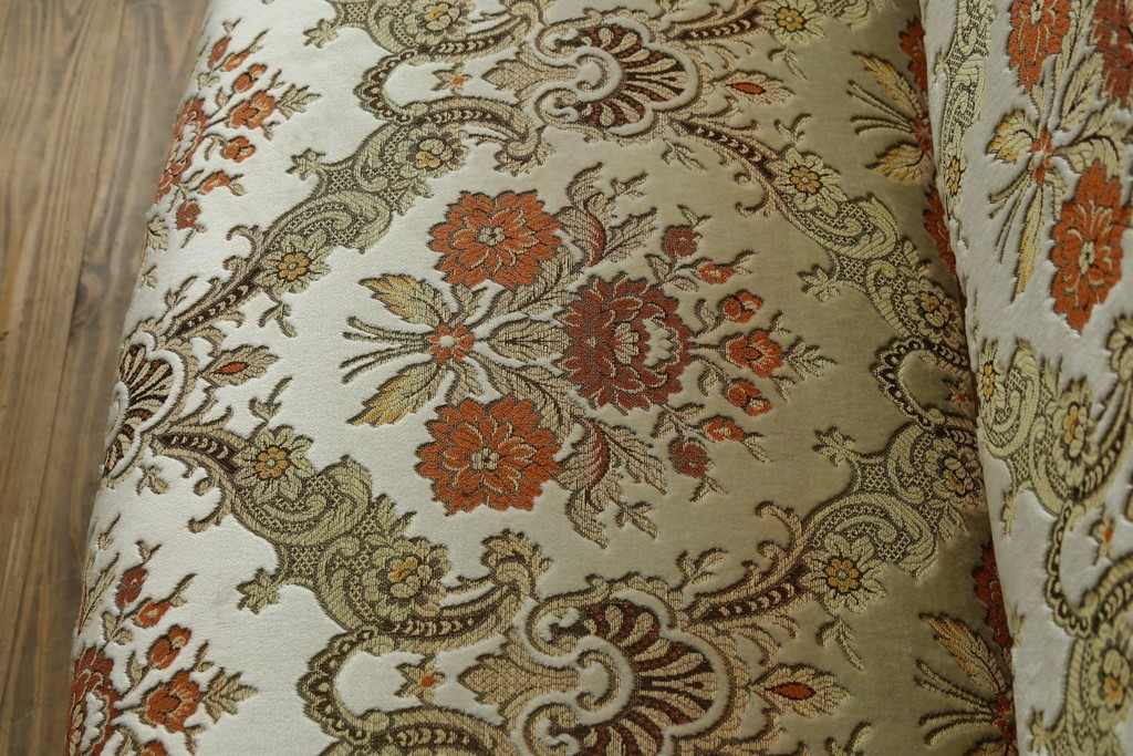 中古　イタリア　美品　ATTICA(アッティカ)　優美な猫脚セティ　(R-088818)