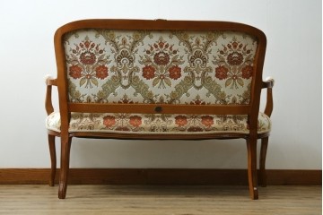 中古　イタリア　美品　ATTICA(アッティカ)　優美な猫脚セティ　(R-088818)