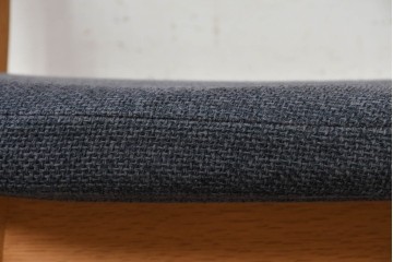 中古　美品　arflex(アルフレックス)　藤森泰司(Taiji Fujimori)デザイン　RUNE(ルネ)　流れるような美しいフォルムのダイニングチェア2脚セット　定価(2脚合計)約40万円　(R-088819)