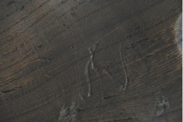 イギリスアンティーク　エルム材　バーチ材　素朴な木味が魅力のアームレスチェア　(R-088822)