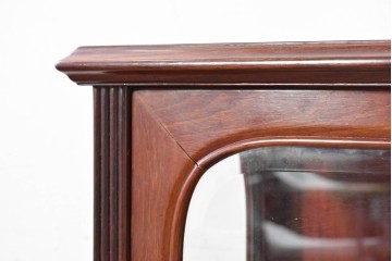 和製ヴィンテージ　花梨(カリン)材　艶やかな木肌が上品な縦型キャビネット　(R-088830)