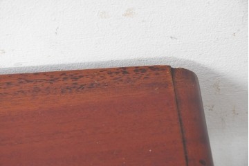 ヨーロッパヴィンテージ　曲線装飾とターニングレッグが華やかなライブラリーステップ　(R-088831)