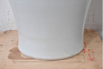 中古　特大サイズ!　高さ約87cm　中国古陶磁デザイン　滑らかで艶やかな質感が美しい花瓶　(R-088837)