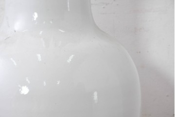 中古　特大サイズ!　高さ約87cm　中国古陶磁デザイン　滑らかで艶やかな質感が美しい花瓶　(R-088838)