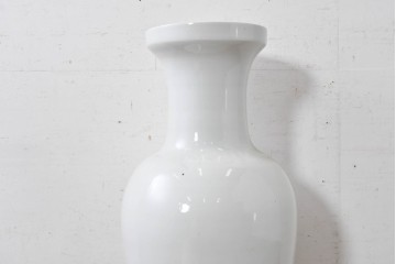 中古　特大サイズ!　高さ約87cm　中国古陶磁デザイン　滑らかで艶やかな質感が美しい花瓶　(R-088838)