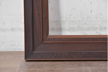 和製アンティーク　上手物!!　欅(ケヤキ)材　指物風の額縁　(R-088851)