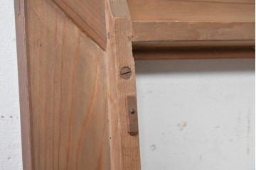 和製アンティーク　上手物!!　欅(ケヤキ)材　指物風の額縁　(R-088851)