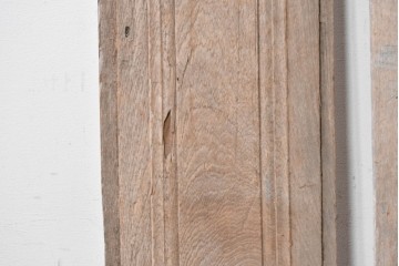 アジアンアンティーク建具　バリ島　異なる彫刻意匠を楽しめるサイズ違いのパネル5枚セット　(R-088859)