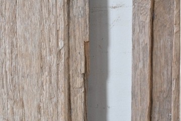アジアンアンティーク建具　バリ島　異なる彫刻意匠を楽しめるサイズ違いのパネル5枚セット　(R-088859)