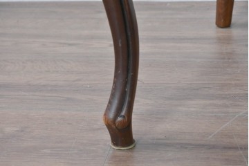 中古　karimoku(カリモク家具) 　domani(ドマーニ)　 Louis(ルイ)XVシリーズ 　優美な猫脚のアームチェア　(R-088868)