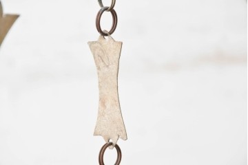 《引っ掛けシーリング式ペンダントライト加工費込み》　ヴィンテージ照明　モロッコ　繊細な透かし装飾が施された真鍮製吊り下げ照明　(R-088887)