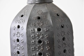 ヴィンテージ雑貨　モロッコ　エキゾチックな雰囲気のキャンドルランタン　(R-088920)