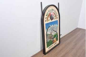 イギリスヴィンテージ　SAMUEL WEBSTER(サミュエルウェブスター)　DRUIDS HOME　両面仕様のパブサイン　(R-088934)