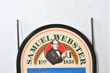 イギリスヴィンテージ　SAMUEL WEBSTER(サミュエルウェブスター)　DRUIDS HOME　両面仕様のパブサイン　(R-088934)