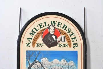 イギリスヴィンテージ　SAMUEL WEBSTER(サミュエルウェブスター)　DRUIDS HOME　両面仕様のパブサイン　(R-088934)