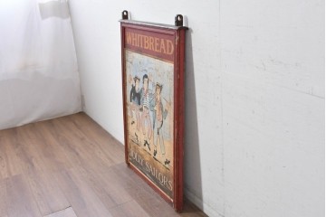 イギリスヴィンテージ　WHITBREAD(ウィットブレッド)　JOLLY SAILORS(ジョリー・セーラーズ)のパブサイン　(R-088935)