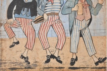 イギリスヴィンテージ　WHITBREAD(ウィットブレッド)　JOLLY SAILORS(ジョリー・セーラーズ)のパブサイン　(R-088935)