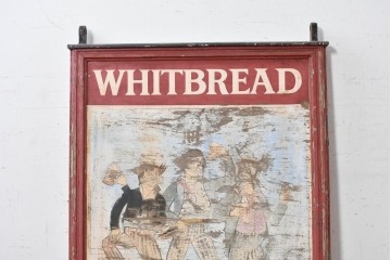 イギリスヴィンテージ　WHITBREAD(ウィットブレッド)　JOLLY SAILORS(ジョリー・セーラーズ)のパブサイン　(R-088935)