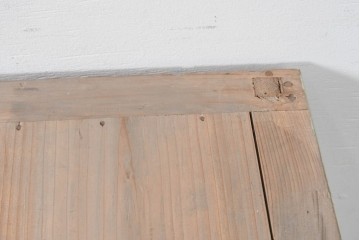 和製アンティーク　希少!!　特大!!　幅2700mm　白いペイントが爽やかな大型サイドボード　(R-088949)
