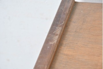 和製ヴィンテージ　ナラ材　すっきりとしたモダンデザインの7段サイドチェスト　(R-088953)
