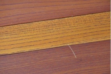 和製ヴィンテージ　欅(ケヤキ)材　力強い木目の囲炉裏テーブル　(R-088956)
