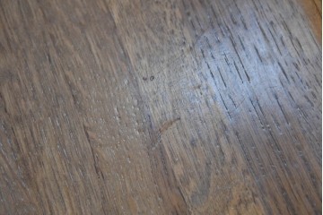 和製ヴィンテージ　ナラ材　小振りでしっかりとした作りのセンターテーブル　(R-088957)