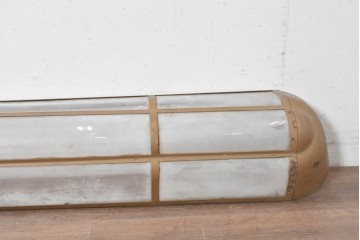 【簡易リペア限定品】　特大!!　幅1750mm　圧倒的な存在感を放つ無骨なフレームデザインの照明カバー　(R-088966)