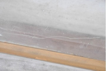 【簡易リペア限定品】　特大!!　幅1750mm　圧倒的な存在感を放つ無骨なフレームデザインの照明カバー　(R-088966)